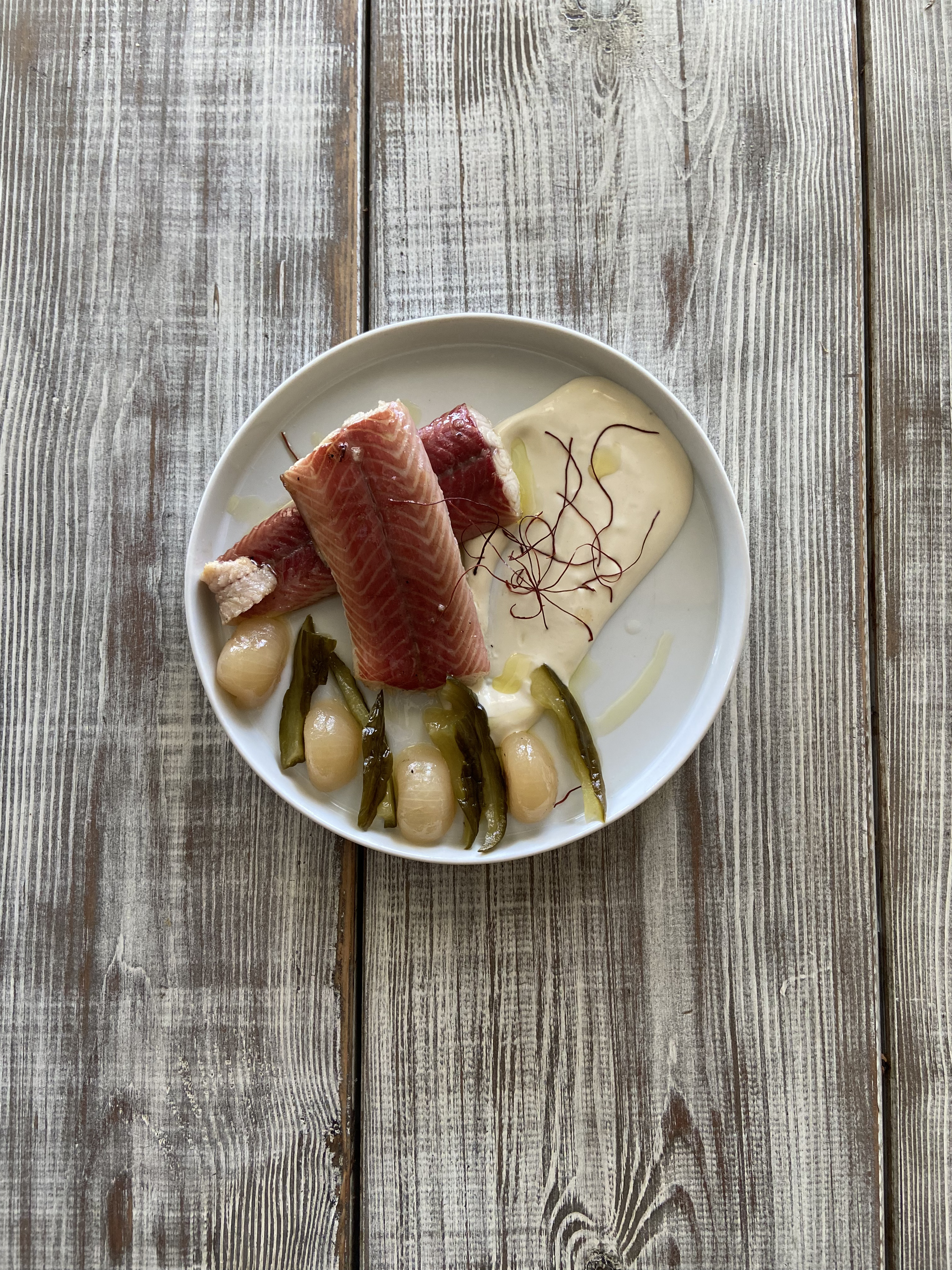 Smoked dish at Anthos